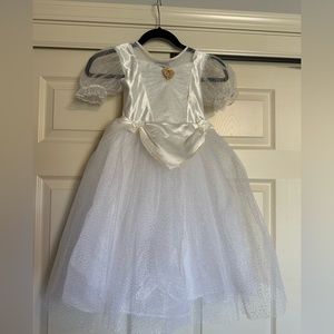 Disney Princess White Wedding Costume.